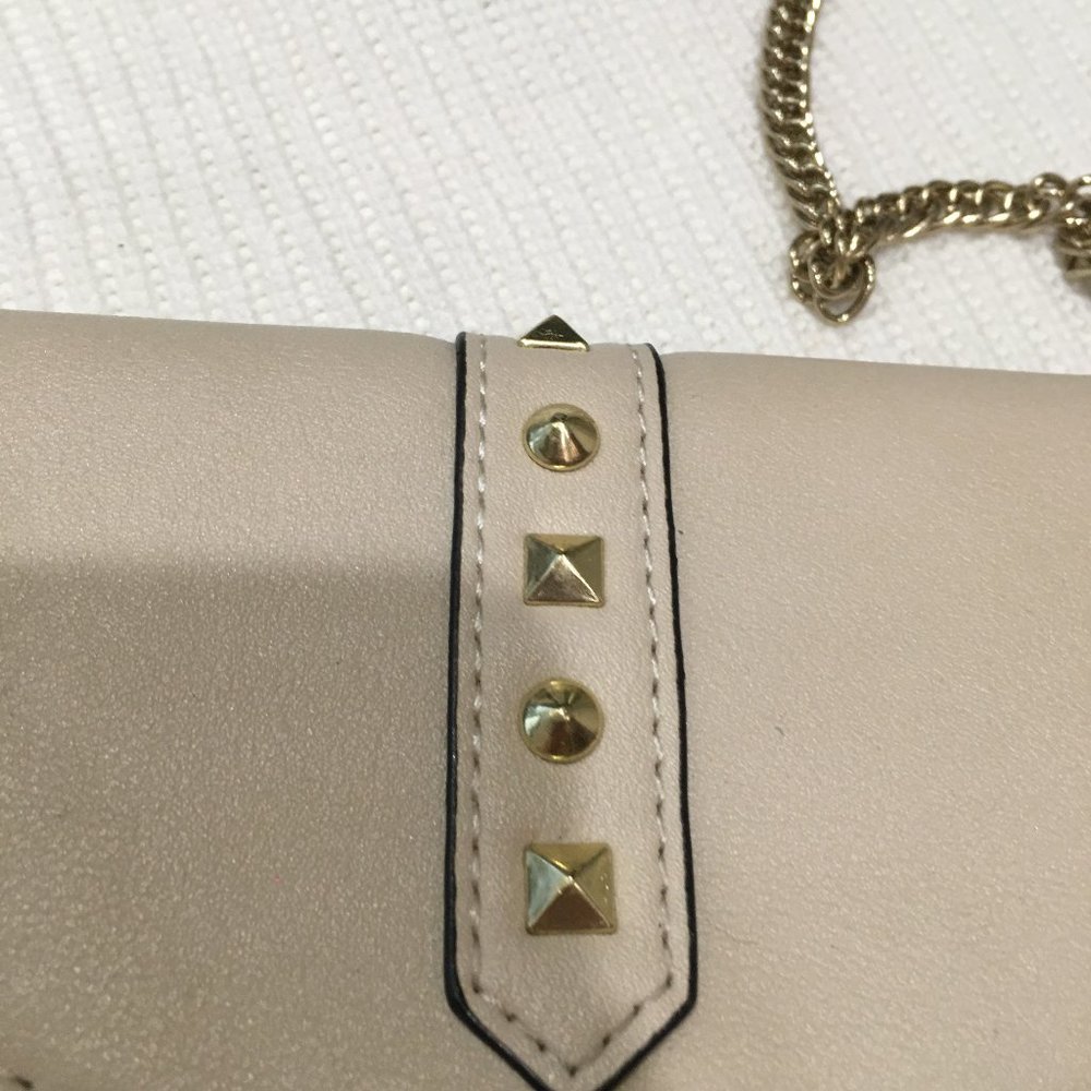 Danielle Nicole Cream Studded Shoulder Bag - Nwot - image 2